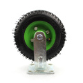 8 inch Heavy duty flat plate directional inflatable caster wheel